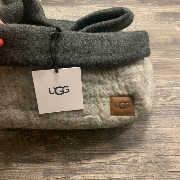 NWT Ugg Jade 100% Wool Storage Tote Basket XL - Picture 3 of 5